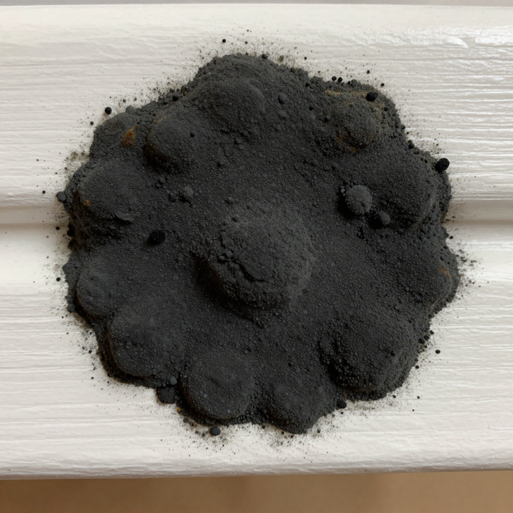 Bathroom wall with visible mold growth in Kennesaw home