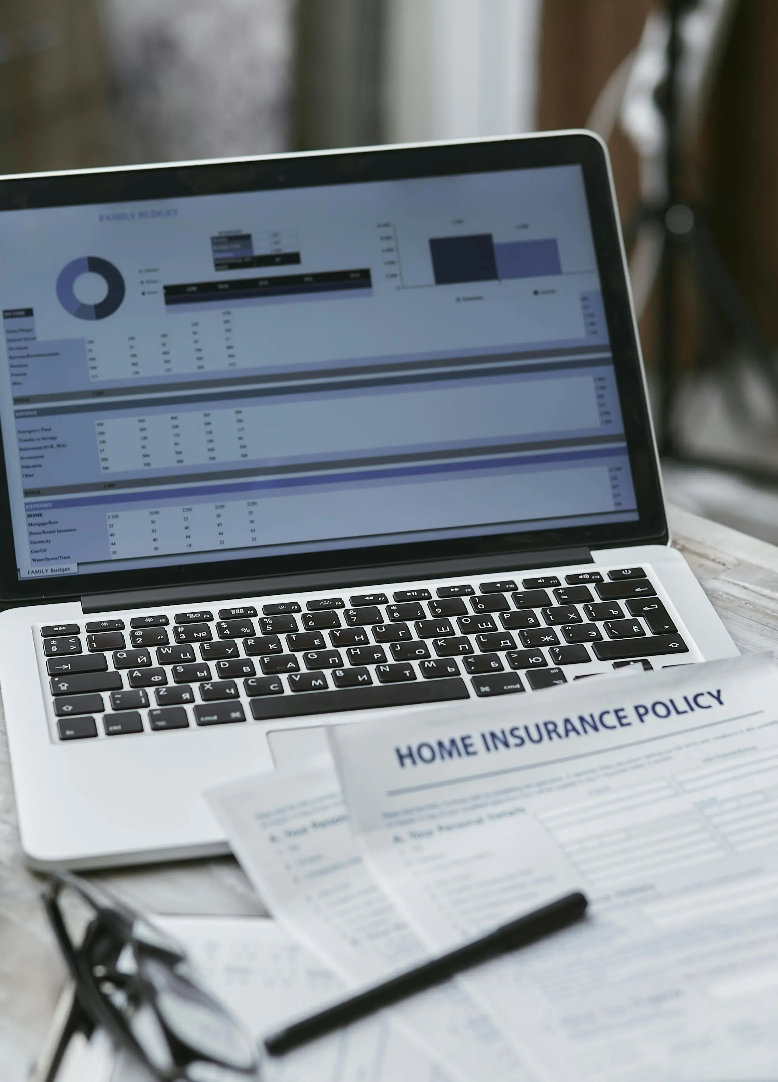 Water damage documentation for insurance claim in Douglasville home